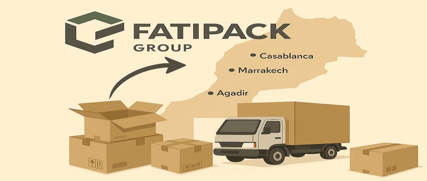 Fatipack Group Fournisseur d’emballages Maroc – Livraison à Casablanca, Marrakech, Agadir et dans tout le Royaume (1)