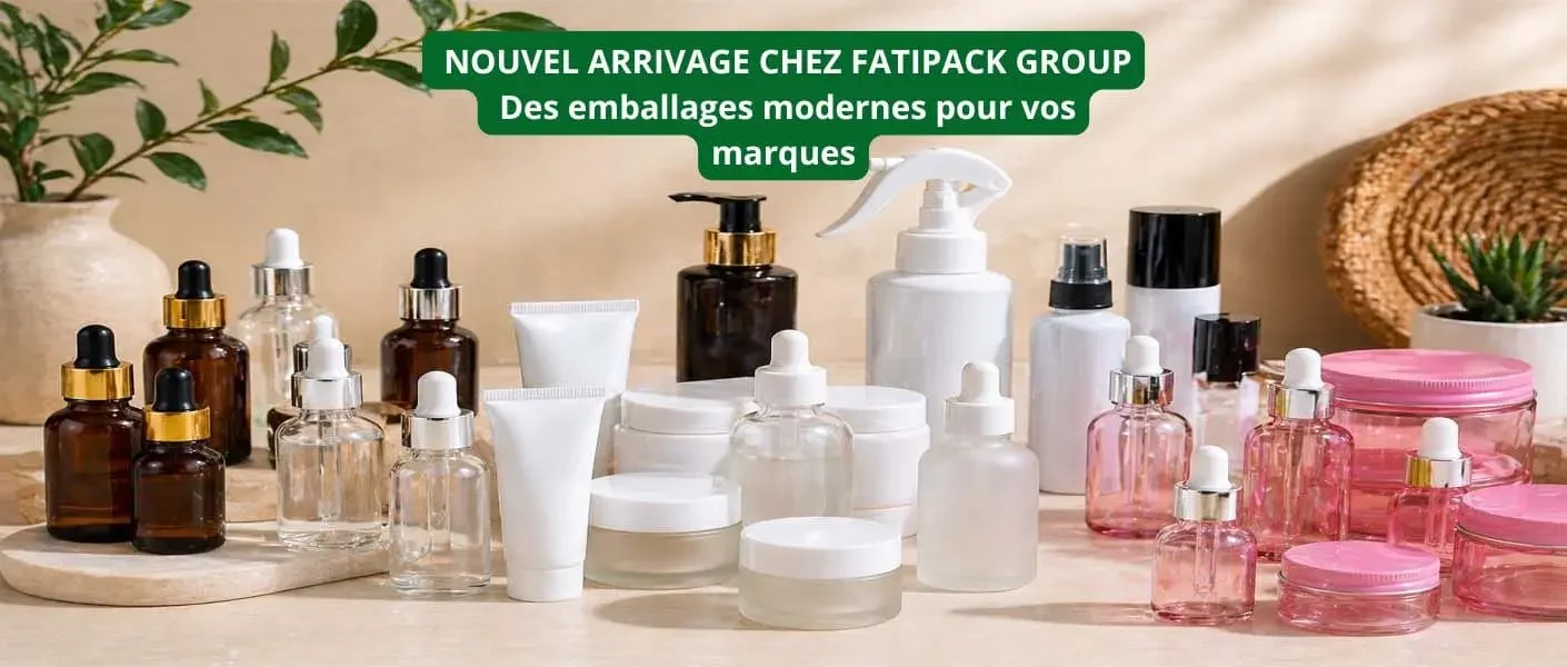 Nouveauté chez Fatipack : des emballages cosmétiques qui allient style et fonctionnalité ✨