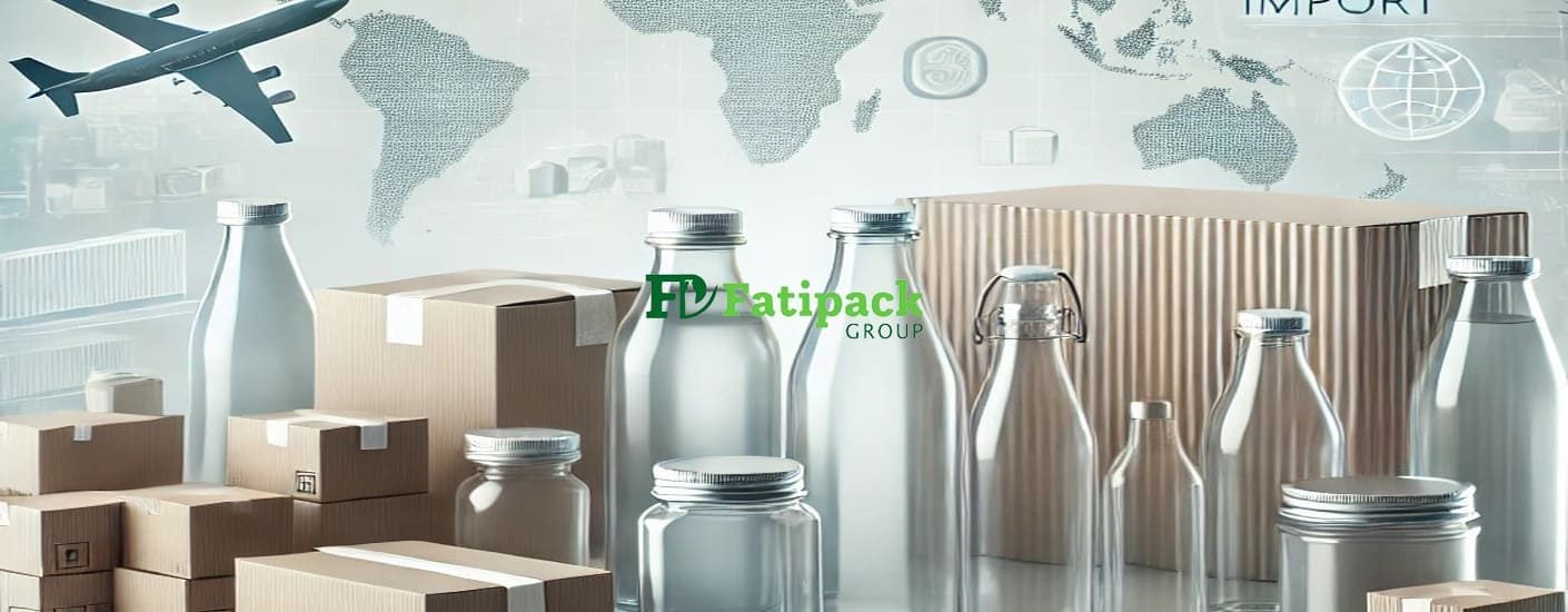 various packaging items like transparent bottles, jars emballage maroc importation fati pack group, (1) (1)